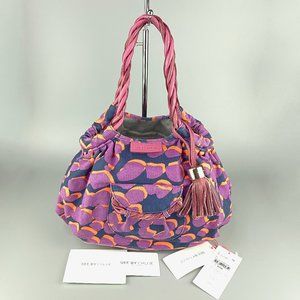 Authentic See By Chloe Canvas Hobo Bag